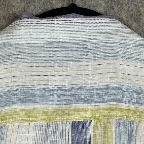 Tommy Bahama 100% Linen Casual Comfort Vacation Stylish Button Up Shirt - Sz XL - Picture 10 of 15